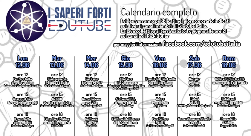 I Saperi Forti_calendario